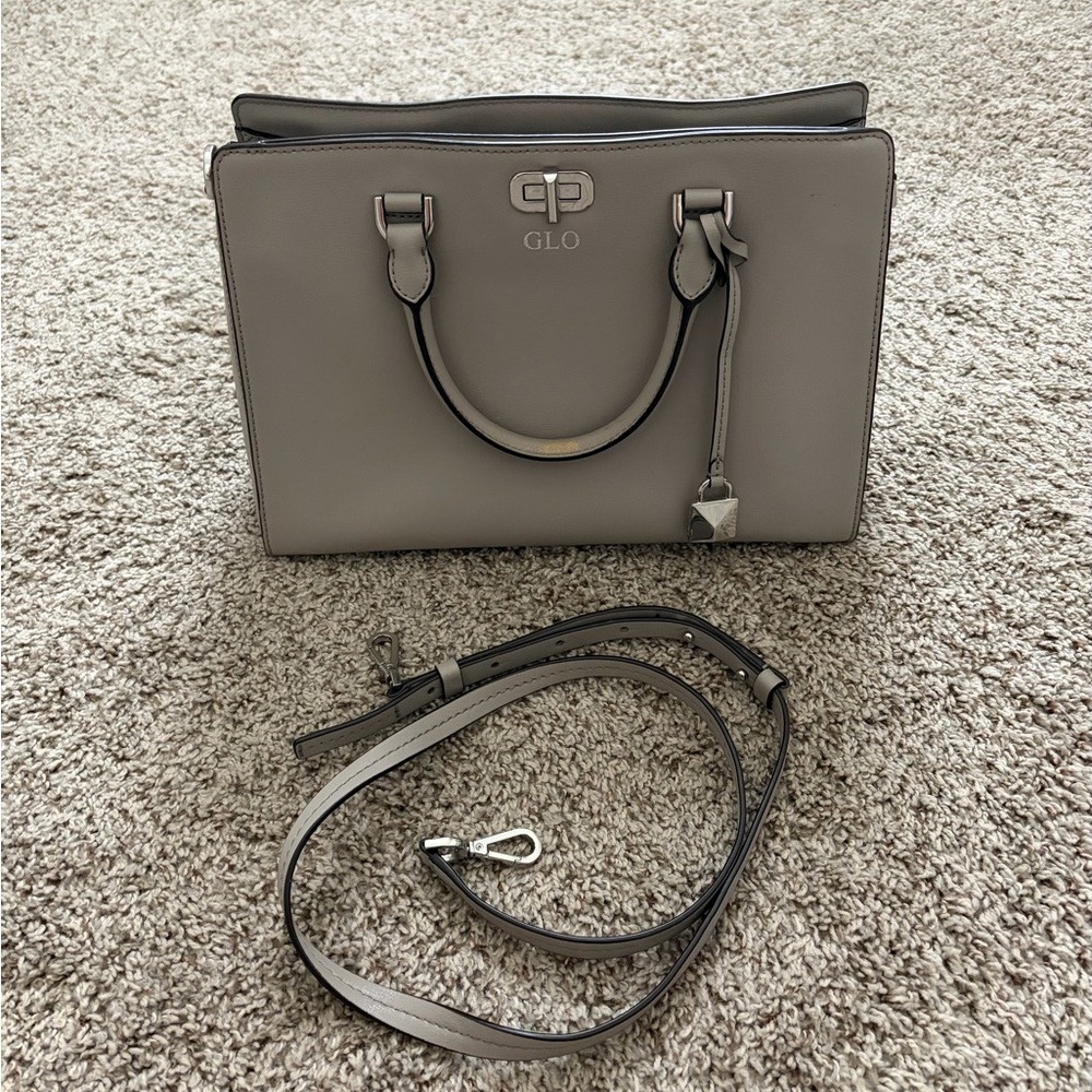 Michael Kors Elegant Gray Satchel